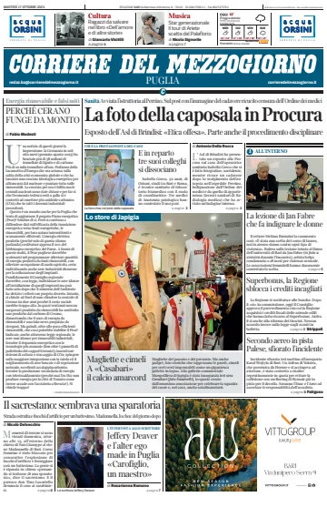 Corriere del Mezzogiorno (Puglia) - 17 Oct 2023