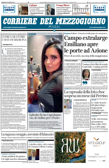 Corriere del Mezzogiorno (Puglia) - 20 Oct 2023