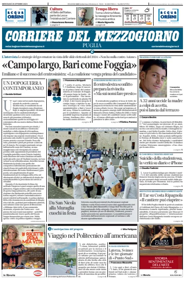 Corriere del Mezzogiorno (Puglia) - 25 Oct 2023