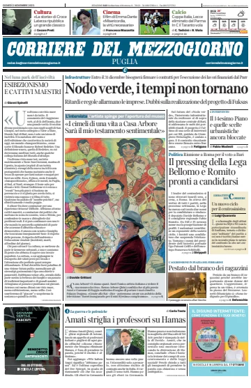 Corriere del Mezzogiorno (Puglia) - 2 Nov 2023