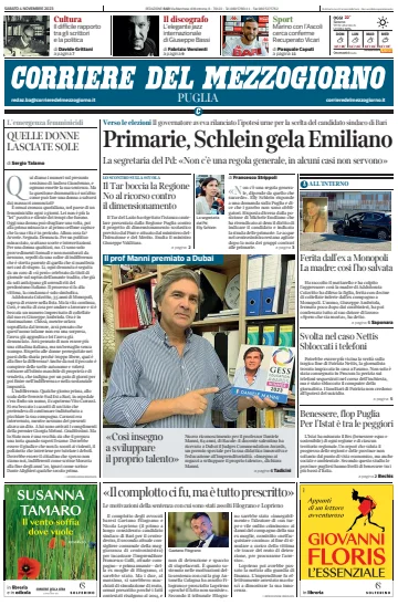Corriere del Mezzogiorno (Puglia) - 4 Nov 2023