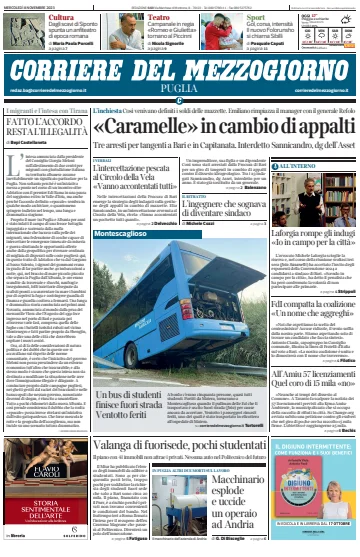 Corriere del Mezzogiorno (Puglia) - 8 Nov 2023