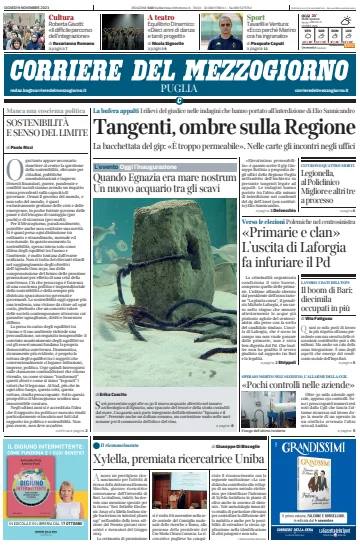 Corriere del Mezzogiorno (Puglia) - 9 Nov 2023