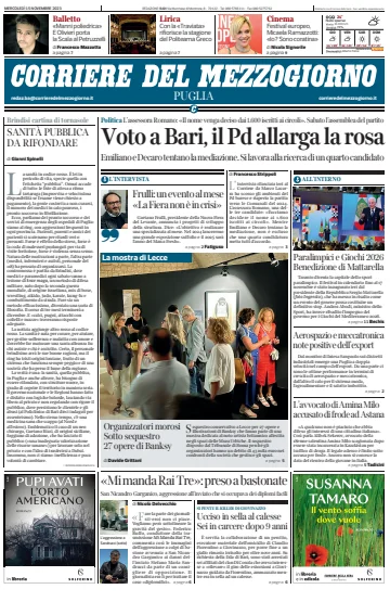 Corriere del Mezzogiorno (Puglia) - 15 Nov 2023