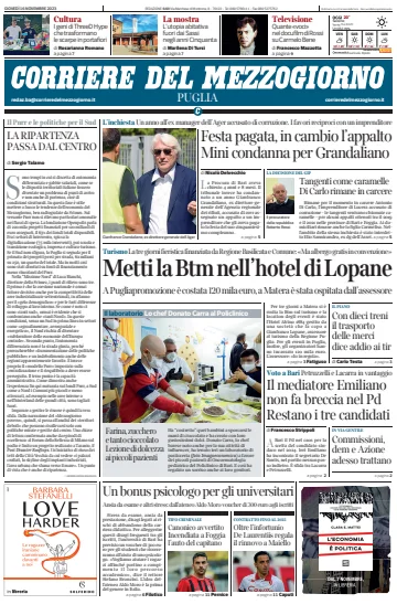 Corriere del Mezzogiorno (Puglia) - 16 Nov 2023