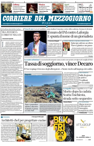 Corriere del Mezzogiorno (Puglia) - 21 Nov 2023