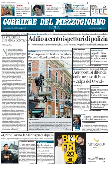 Corriere del Mezzogiorno (Puglia) - 24 Nov 2023