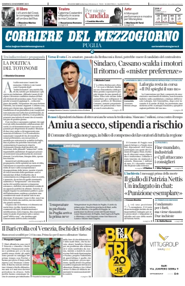 Corriere del Mezzogiorno (Puglia) - 26 Nov 2023