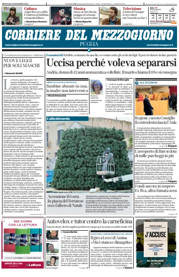 Corriere del Mezzogiorno (Puglia) - 29 Nov 2023
