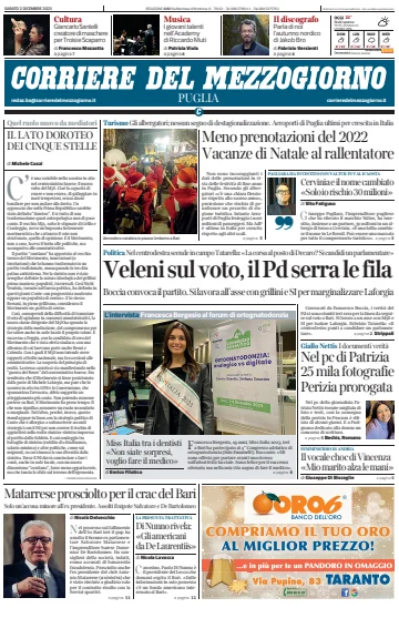 Corriere del Mezzogiorno (Puglia) - 2 Dec 2023