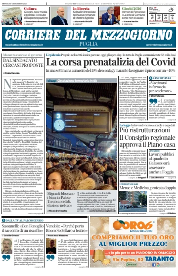 Corriere del Mezzogiorno (Puglia) - 13 Dec 2023