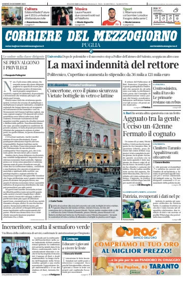 Corriere del Mezzogiorno (Puglia) - 29 Dec 2023