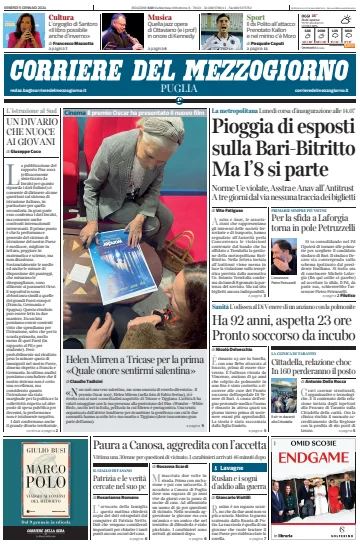 Corriere del Mezzogiorno (Puglia) - 5 Jan 2024