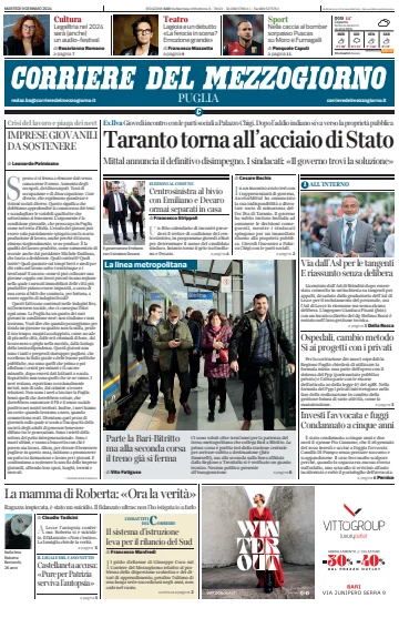 Corriere del Mezzogiorno (Puglia) - 9 Jan 2024
