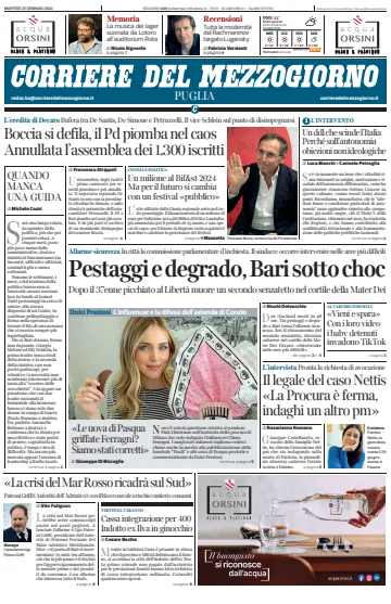 Corriere del Mezzogiorno (Puglia) - 23 Jan 2024