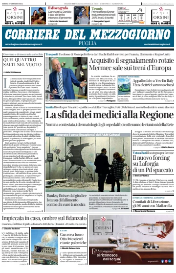 Corriere del Mezzogiorno (Puglia) - 27 Jan 2024