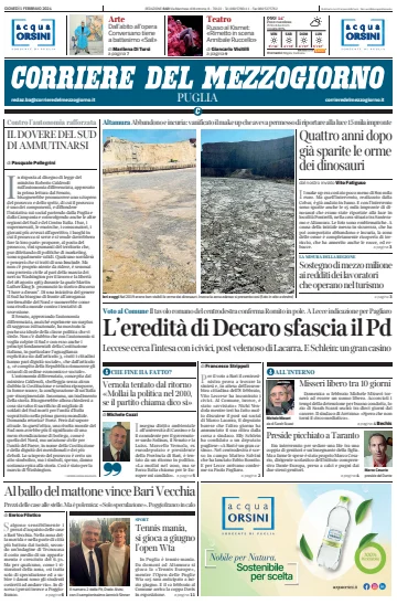Corriere del Mezzogiorno (Puglia) - 1 Feb 2024