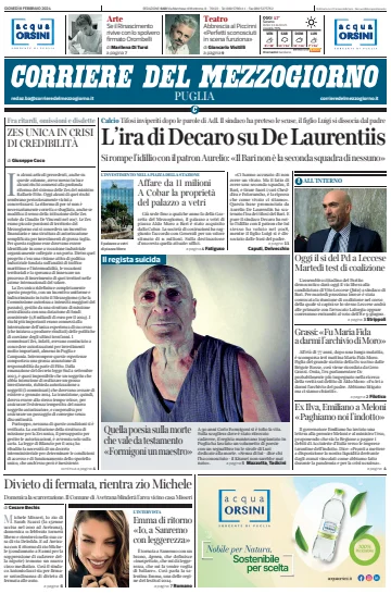 Corriere del Mezzogiorno (Puglia) - 8 Feb 2024
