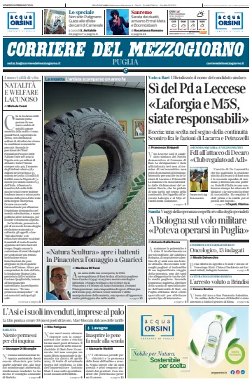 Corriere del Mezzogiorno (Puglia) - 9 Feb 2024