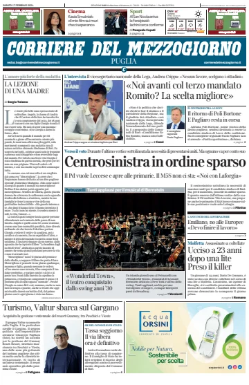 Corriere del Mezzogiorno (Puglia) - 17 Feb 2024