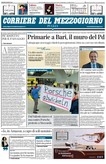 Corriere del Mezzogiorno (Puglia) - 8 Mar 2024