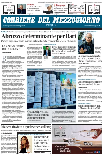 Corriere del Mezzogiorno (Puglia) - 9 Mar 2024