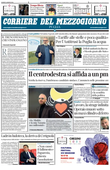 Corriere del Mezzogiorno (Puglia) - 14 Mar 2024