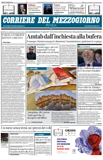 Corriere del Mezzogiorno (Puglia) - 15 Mar 2024