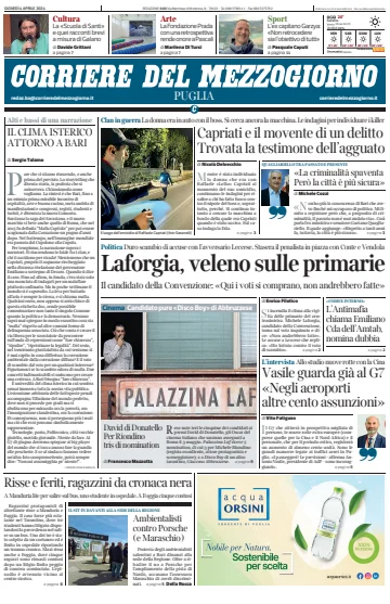Corriere del Mezzogiorno (Puglia) - 4 Apr 2024