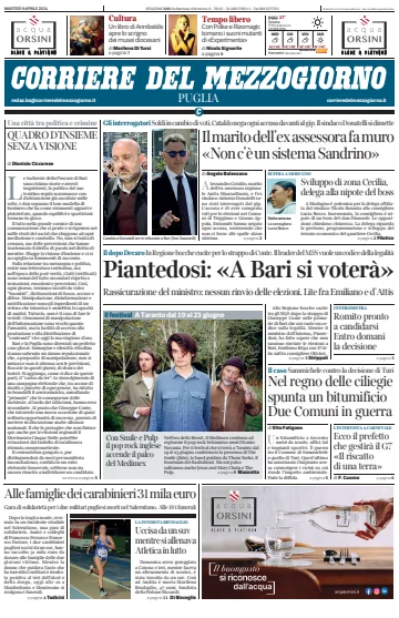 Corriere del Mezzogiorno (Puglia) - 09 avr. 2024