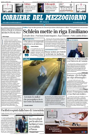 Corriere del Mezzogiorno (Puglia) - 13 四月 2024