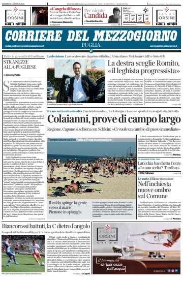 Corriere del Mezzogiorno (Puglia) - 14 abril 2024