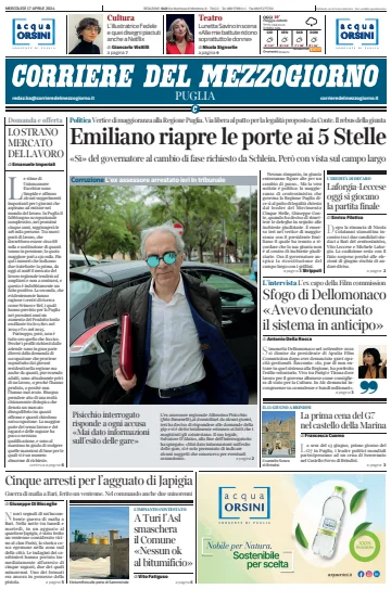 Corriere del Mezzogiorno (Puglia) - 17 avr. 2024