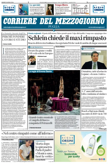 Corriere del Mezzogiorno (Puglia) - 19 4월 2024