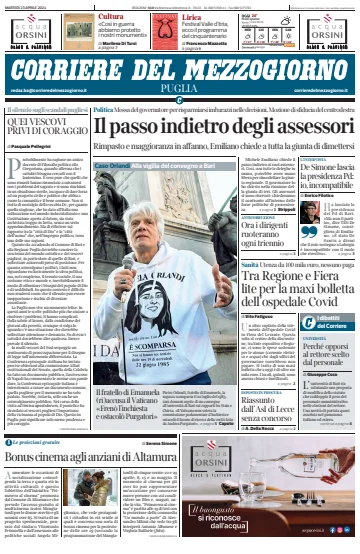 Corriere del Mezzogiorno (Puglia) - 23 abril 2024