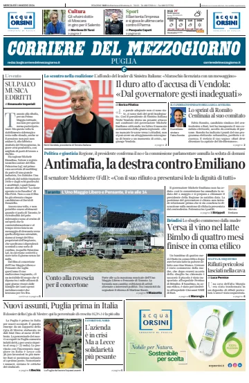 Corriere del Mezzogiorno (Puglia) - 1 Ma 2024