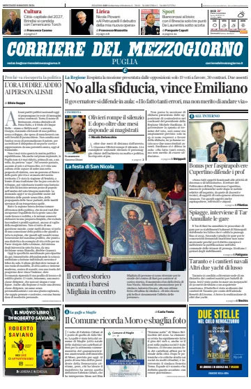 Corriere del Mezzogiorno (Puglia) - 8 May 2024