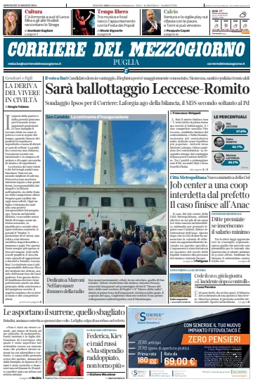 Corriere del Mezzogiorno (Puglia) - 22 May 2024