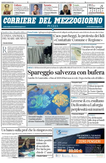 Corriere del Mezzogiorno (Puglia) - 23 May 2024