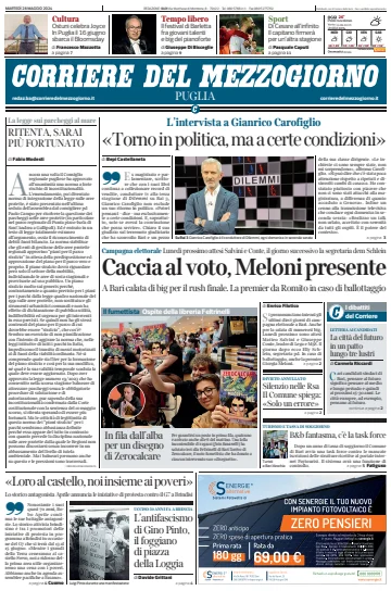 Corriere del Mezzogiorno (Puglia) - 28 五月 2024