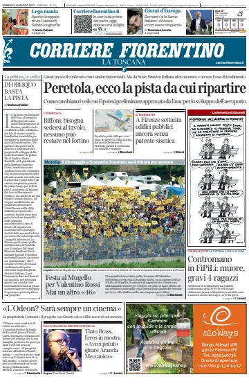 Corriere Fiorentino - 15 5월 2022