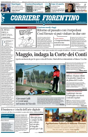 Corriere Fiorentino - 26 May 2022