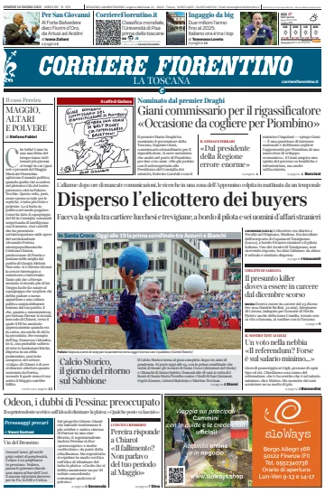 Corriere Fiorentino - 10 Jun 2022
