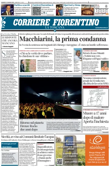 Corriere Fiorentino - 17 6월 2022