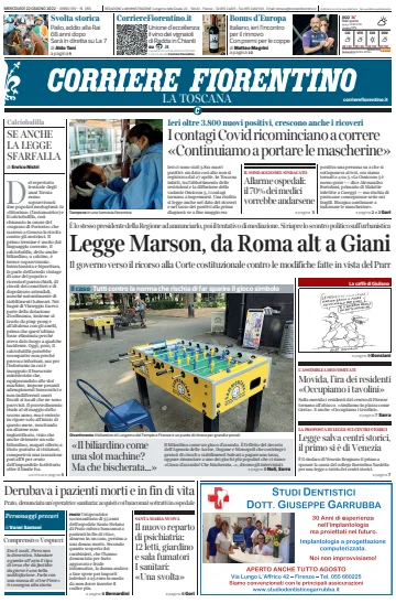 Corriere Fiorentino - 22 6월 2022