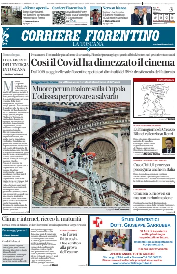 Corriere Fiorentino - 23 6월 2022