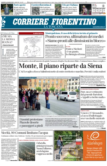 Corriere Fiorentino - 24 6월 2022