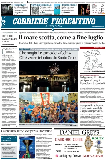 Corriere Fiorentino - 25 6월 2022