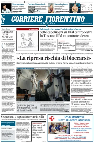 Corriere Fiorentino - 28 6월 2022