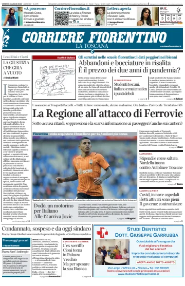 Corriere Fiorentino - 08 7월 2022